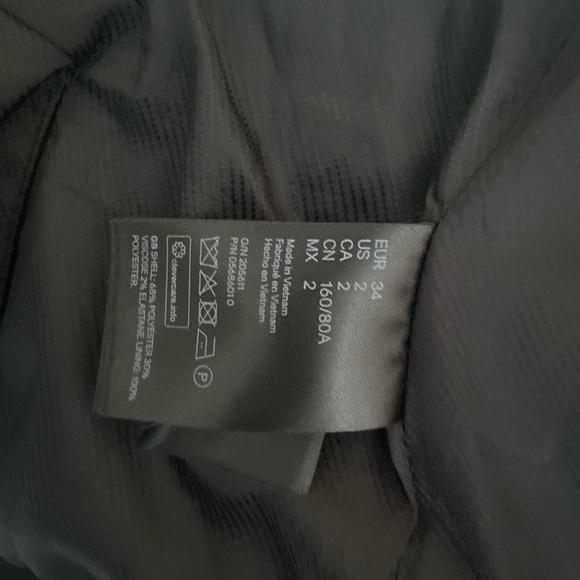 HM Womens Black Blazer/Office  Carrier Workwear Jacket Size 2 - Picture 6 of 11